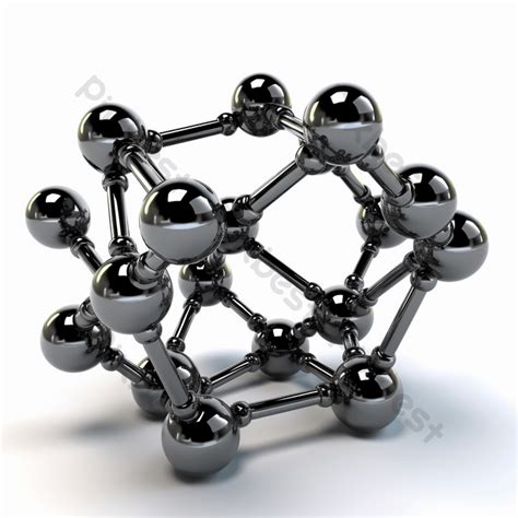 Model Of Graphite Molecular Structure Png Images Png Free Download