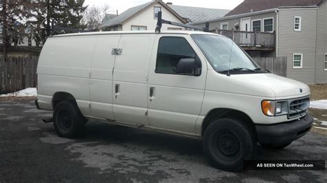 1997 Ford E350 Econoline Van Cargo Van Color White