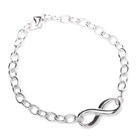 Tiffany Sterling Silver Infinity Chain Bracelet Fashionphile