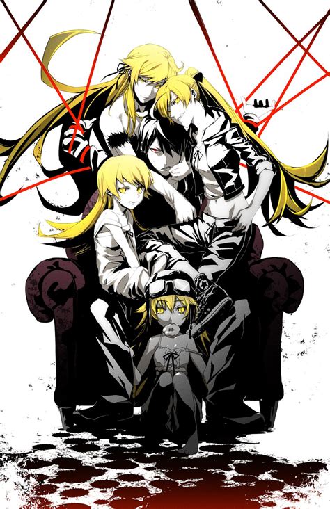 Araragis Shinobu Harem Anime Manga Anime Anime Characters