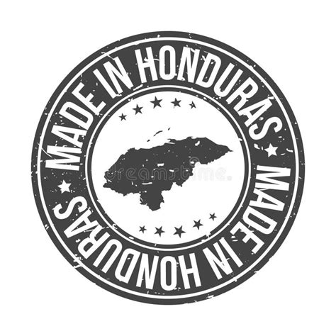 Insignia de Honduras ilustración del vector Ilustración de forma