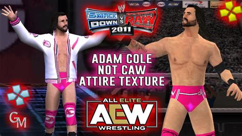 Adam Cole Aew Double Or Nothing Attire Texture Not Caw Svr