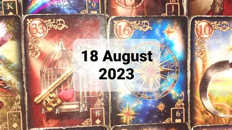 Tarot Horoscop Zilnic August Youtube