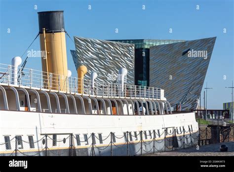 Titanic Belfast Museum And Ss Nomadic Hamilton Dock City Of Belfast