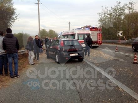 Ozegna Rivarolo Incidente Mortale Alla Curva Del Bogo Due Tecnici