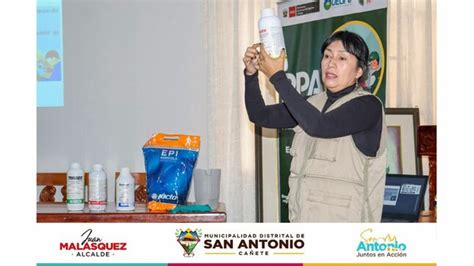 Municipio De San Antonio Y Midagri Capacitan A Agricultores Noticias