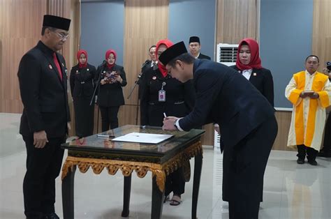 Changhong Xue Resmi Jadi Wni Ini Pesan Kakanwil Kemenkumham Sumsel