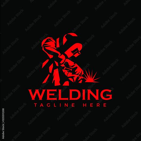 WELDING LOGO Welding company badge logo design Stock Vector | Adobe Stock