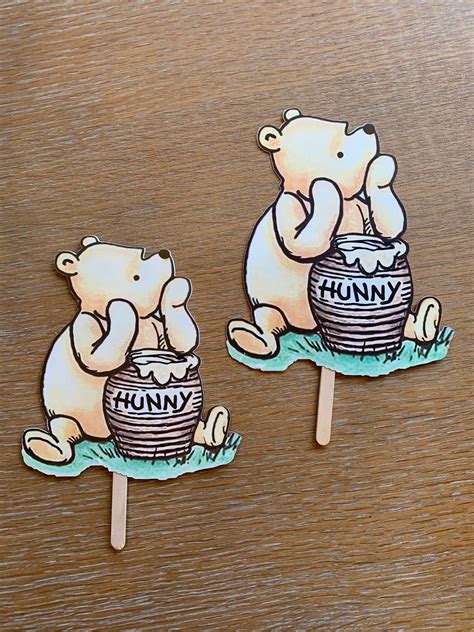 Winnie the Pooh Honey Jar Cake Topper/Baby | Etsy