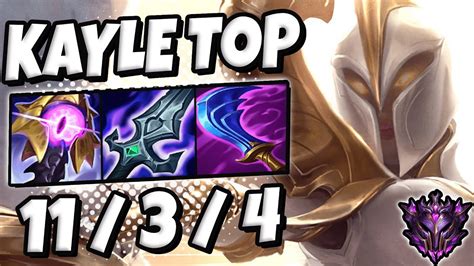 Kayle Vs Fiora [ Top ] Lol Korea Master Patch 11 21 Youtube