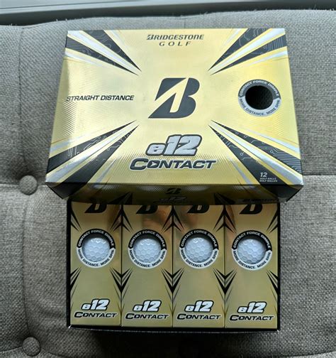 Bridgestone E12 Contact Golf Balls Sports Equipment Sports And Games