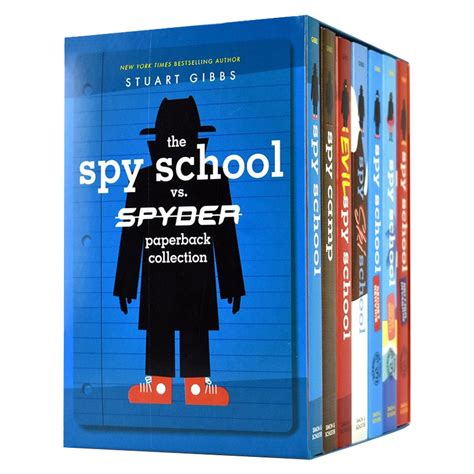 间谍学校顶级机密7册合装 The Spy School Vs Spyder Paperback Collection英文原版儿童读物进口英语