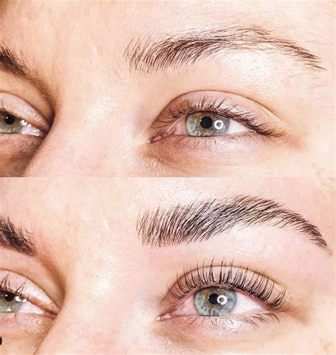 Brow Lamination Steps With Lash Lift Kit