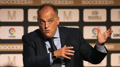 LIGA Javier Tebas provisoirement proclamé président de la Ligue