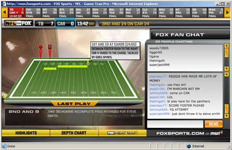 John Szinger Software Fox Nfl Game Tracker Pro