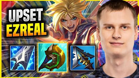 Upset Brings Back Ezreal Fnc Upset Plays Ezreal Adc Vs Kalista