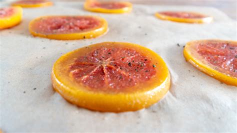 Caramelized Grapefruit With Candied Mint — Happily Curated Chaos