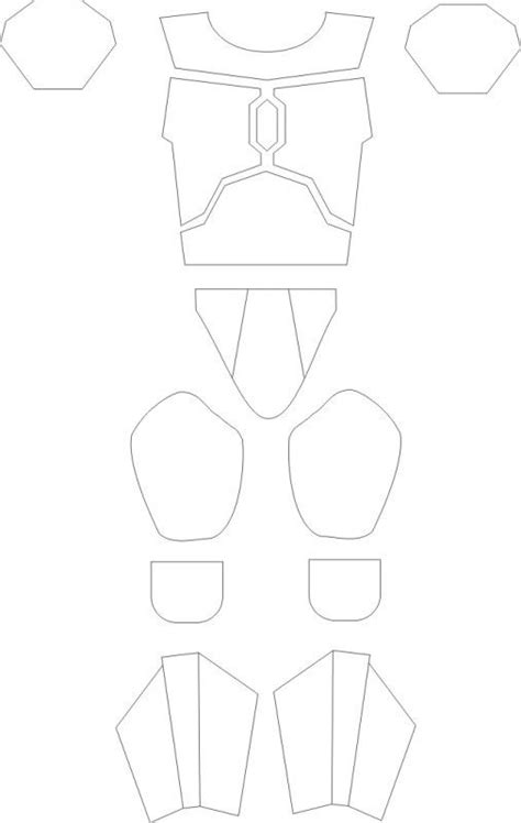 Printable Foam Armor Templates