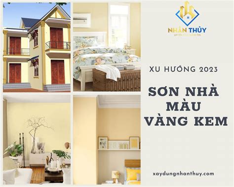 45 Mẫu sơn nhà màu vàng kem dẫn đầu xu hướng tinh tế năm 2023