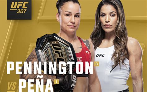 Raquel Pennington Vs Julianna Peña Round By Round Updates Ufc 307 Raquel Pennington Vs