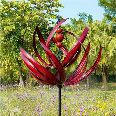 Wind For Gardens And Patios Large Metal Wind Sculpture For Outdoor Decoration Art Comes From