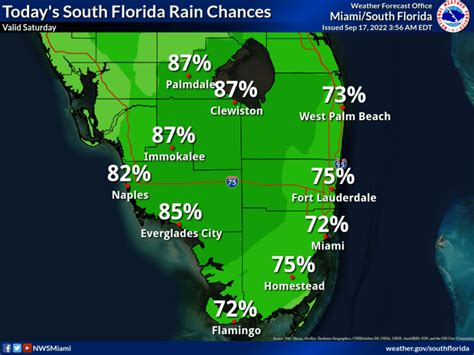 Rain Hangs Around Florida Saturday; Tracking Fiona - South Florida Reporter