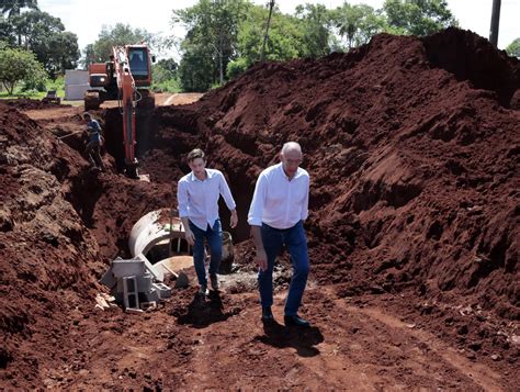 Peluffo Inicia S Rie De Vistorias Em Obras P Blicas Que T M Recursos Do