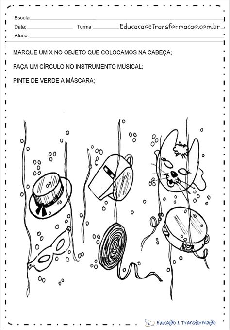 Carnaval Para Educação Infantil - 6