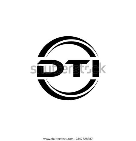 Diseño De Logotipos Dti Inspiración Para Vector De Stock Libre De