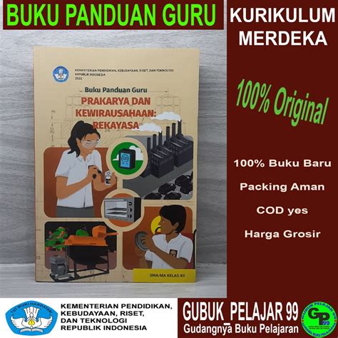 Jual Buku Panduan Guru PRAKARYA DAN KEWIRAUSAHAAN Rekayasa XII Untuk