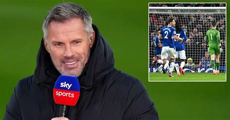 Jamie Carragher Rips Into Everton Against Liverpool “they’ve Really Let Themselves Down