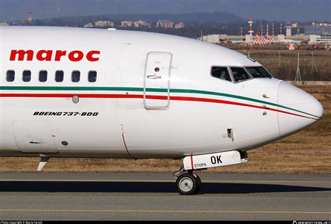 CN ROK Royal Air Maroc Boeing 737 8B6 WL Photo By Mario Ferioli ID