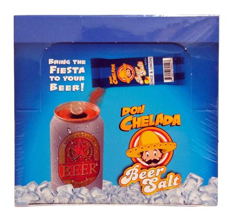 Amazon DON CHELADA BEER SALT CHILI LIMON 12G PACKET 30CT BOX