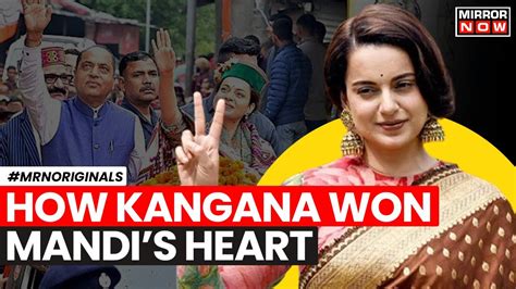 Chunav Result BJPs Kangana Ranaut Leads Against Congress In Mandi