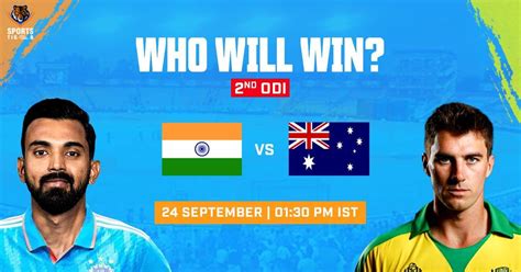 India vs Australia ODI series 2023: Who will win 2nd ODI between India ...