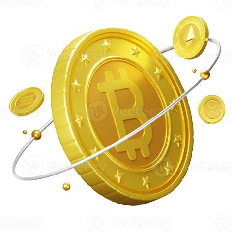 3d Illustration Crypto Currency 42882499 Png