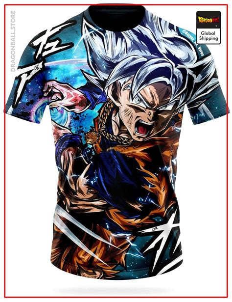 Dragon Ball T Shirts Goku Ultra Instinct Dbz Store Dragon Ball Store