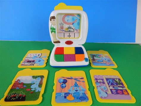 Mattel Blue S Clues Computer Game With Double Sided Cartridges