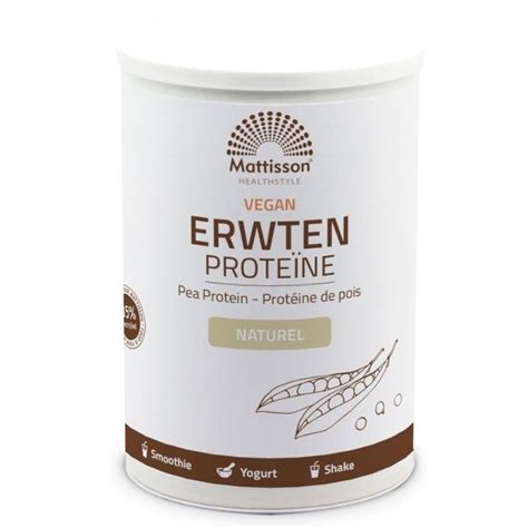 Mattisson Erwten Proteïne 350 gr Lowcarbcenter nl