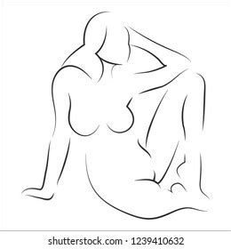 Kama Sutra Sex Pose Man Woman Vetor Stock Livre De Direitos