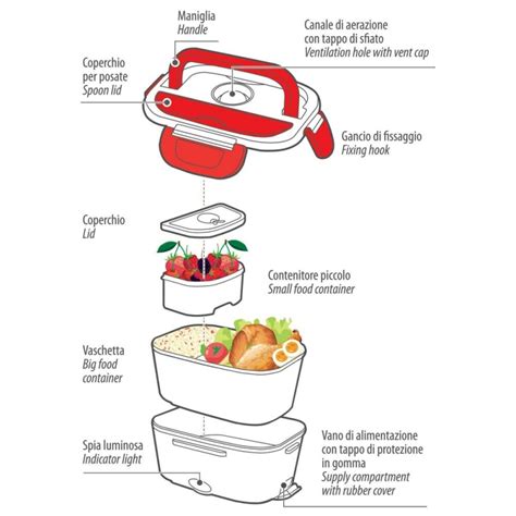 Lunch Box Gamelle Chauffante Lectrique L Id Ale Pour Les Repas