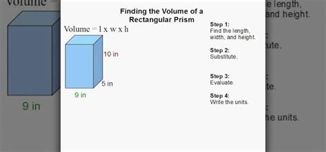 How To Find The Volume Of A Rectangular Prism Quickly Math Wonderhowto