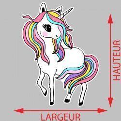 Sticker Mural Licorne Autocollant Int Rieur Licorne Zonestickers