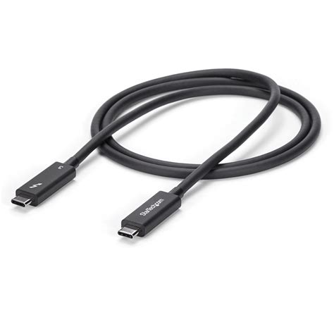 Startech Com Com 3 Ft 1m Thunderbolt 3 Cable W 100w Pd40gbpsdual 4k Or Full 5kcertified