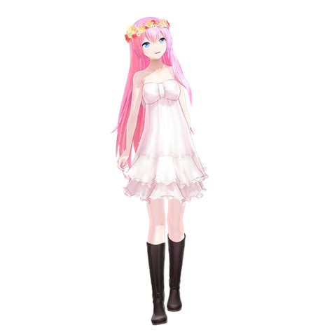 Dl Series Megurine Luka Chiffon One Piece Yyb By Zefyyr On Deviantart