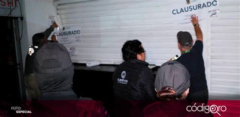 Clausuran Establecimientos Por Venta Clandestina De Alcohol C Digoqro