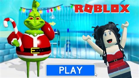 Escapa Del Barry Grinch En Roblox Celene Is Youtube