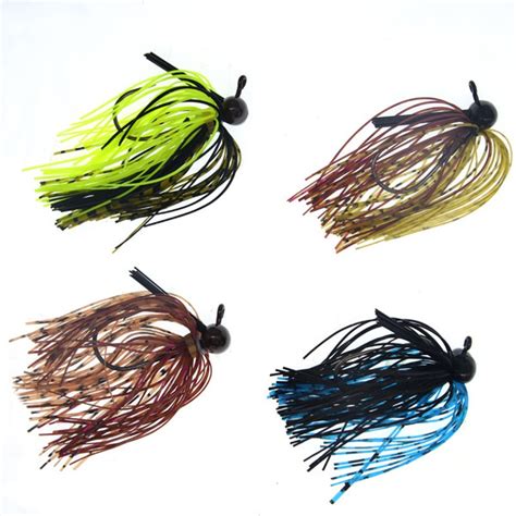 Jig Head Fishing Lure Bass Jigs Bulk With Trailers Bass Fishing Bait Wish