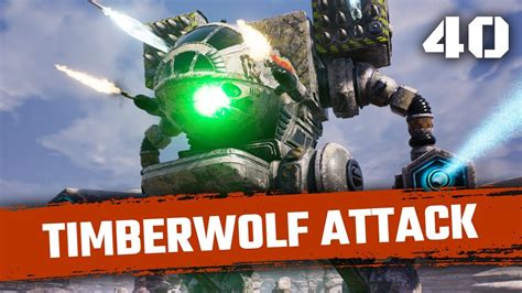 Timberwolf In Action Mechwarrior Mercenaries Modded Yaml The