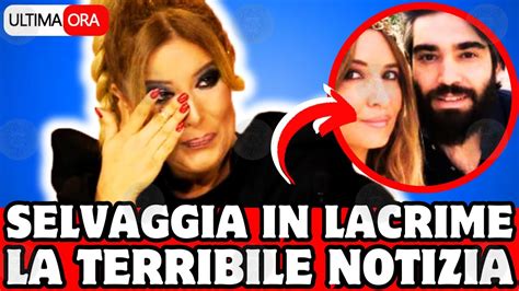 SELVAGGIA LUCARELLI IN LACRIME LA TERRIBILE NOTIZIA SHOCK DI POCO